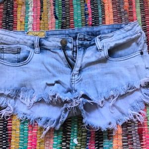 Jean shorts